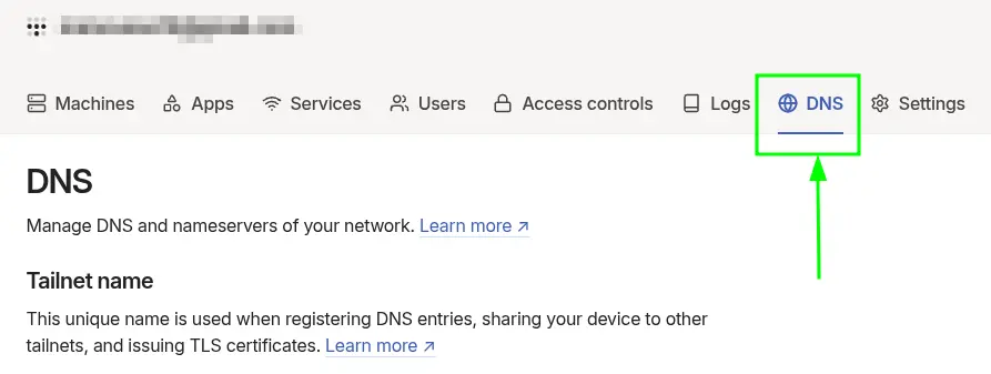 impostazioni DNS