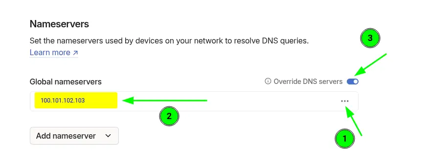 configurazioni DNS