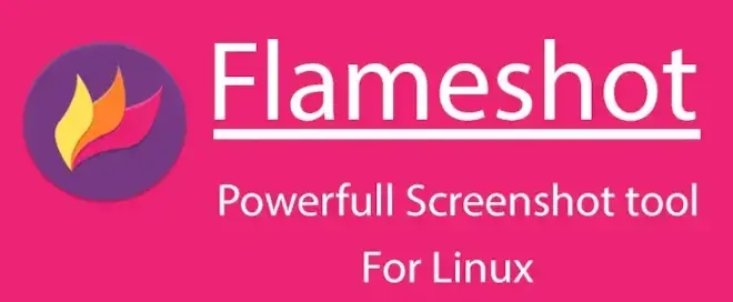 Interfaccia grafica di Flameshot con strumenti di annotazione visibili su Linux