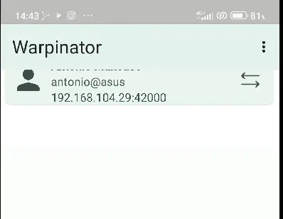 Dispositivi trovati su Android