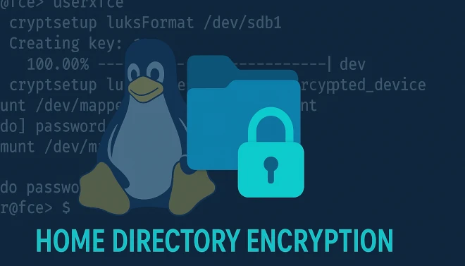Proteggi home directory con linux e luks